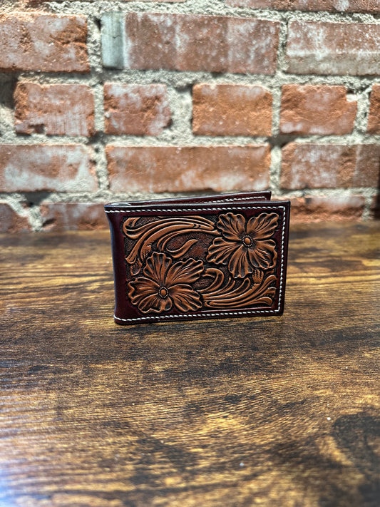 Handmade money clip wallet