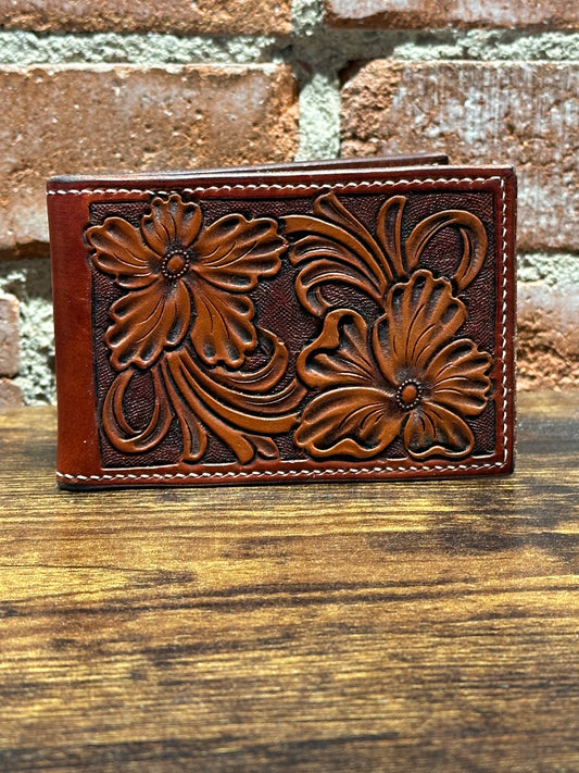 Handmade Elk money clip wallet